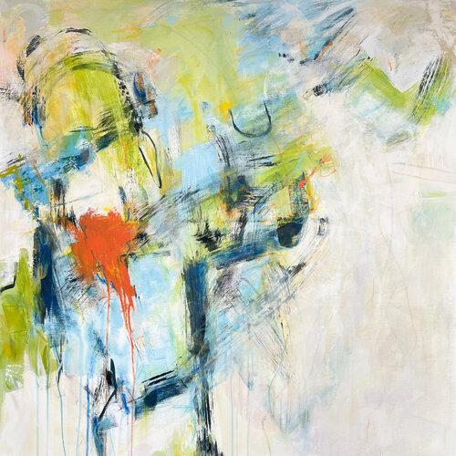 So Where Do We Go Now by Claudia Wiebe, Painting for Sale on Select