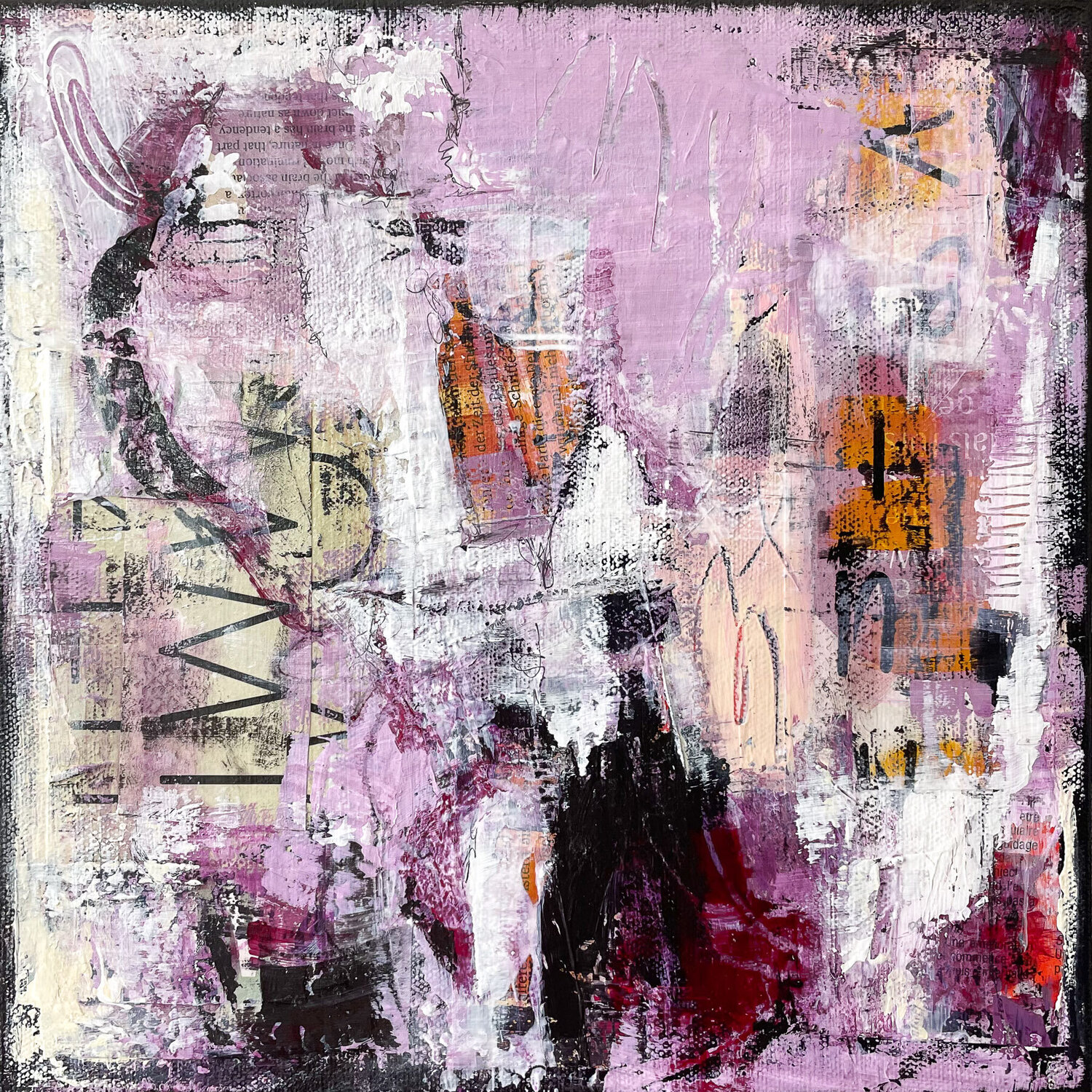 Written in my Soul Claudia Wiebe Original painting for sale