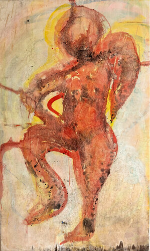 Hearteat of Amazonia by Maho Sato, Painting for Sale on Select