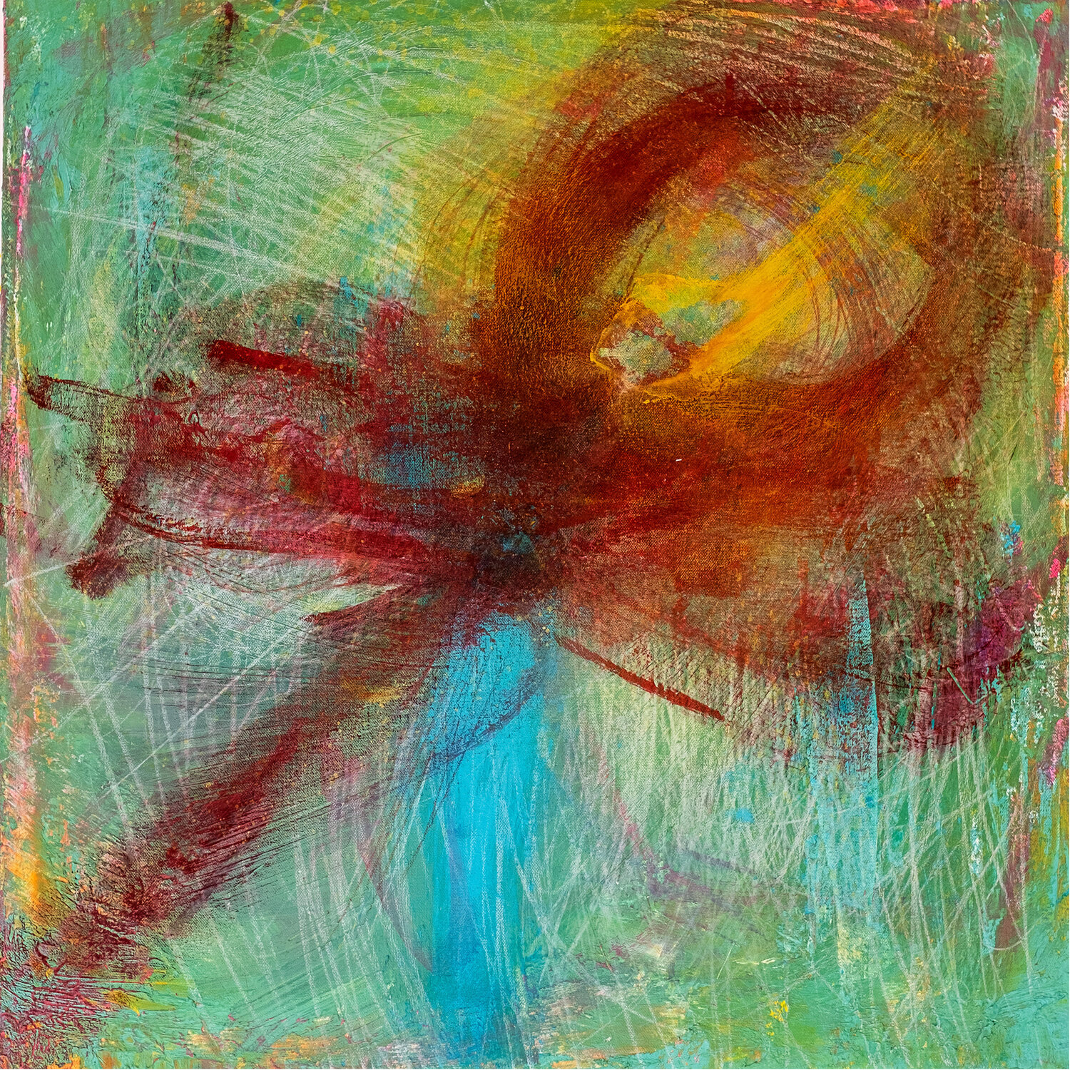 Risveglio del selvaggio in me Maho Sato Original painting for sale