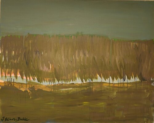 green grass by Joackim Schou Dahle, Painting for Sale on Select