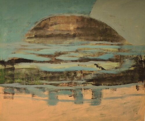 Norwegian mountains far away no. 1 by Joackim Schou Dahle, Painting for Sale on Select