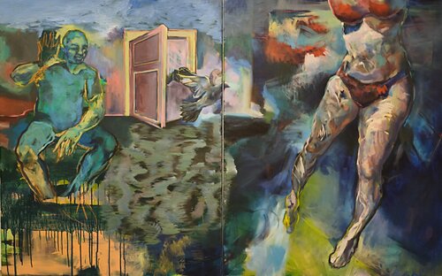 the dream catcher by Joackim Schou Dahle, Painting for Sale on Select