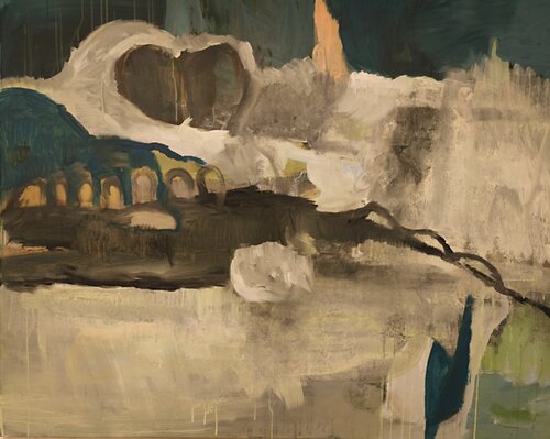 Organic sea 1 by Joackim Schou Dahle, Painting for Sale on Select