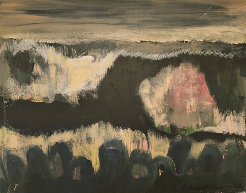 distant landscape no. 1 by Joackim Schou Dahle, Painting for Sale on Select