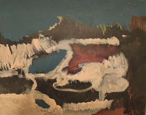 unknown creature in nature by Joackim Schou Dahle, Painting for Sale on Select
