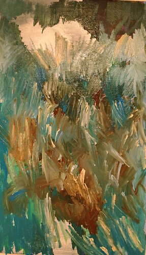 the reproduction of nature's beauty nr 2 by Joackim Schou Dahle, Painting for Sale on Select