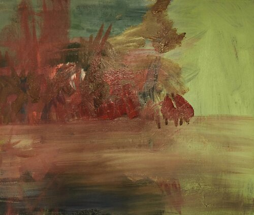 Mountains in the distance no. 2 by Joackim Schou Dahle, Painting for Sale on Select