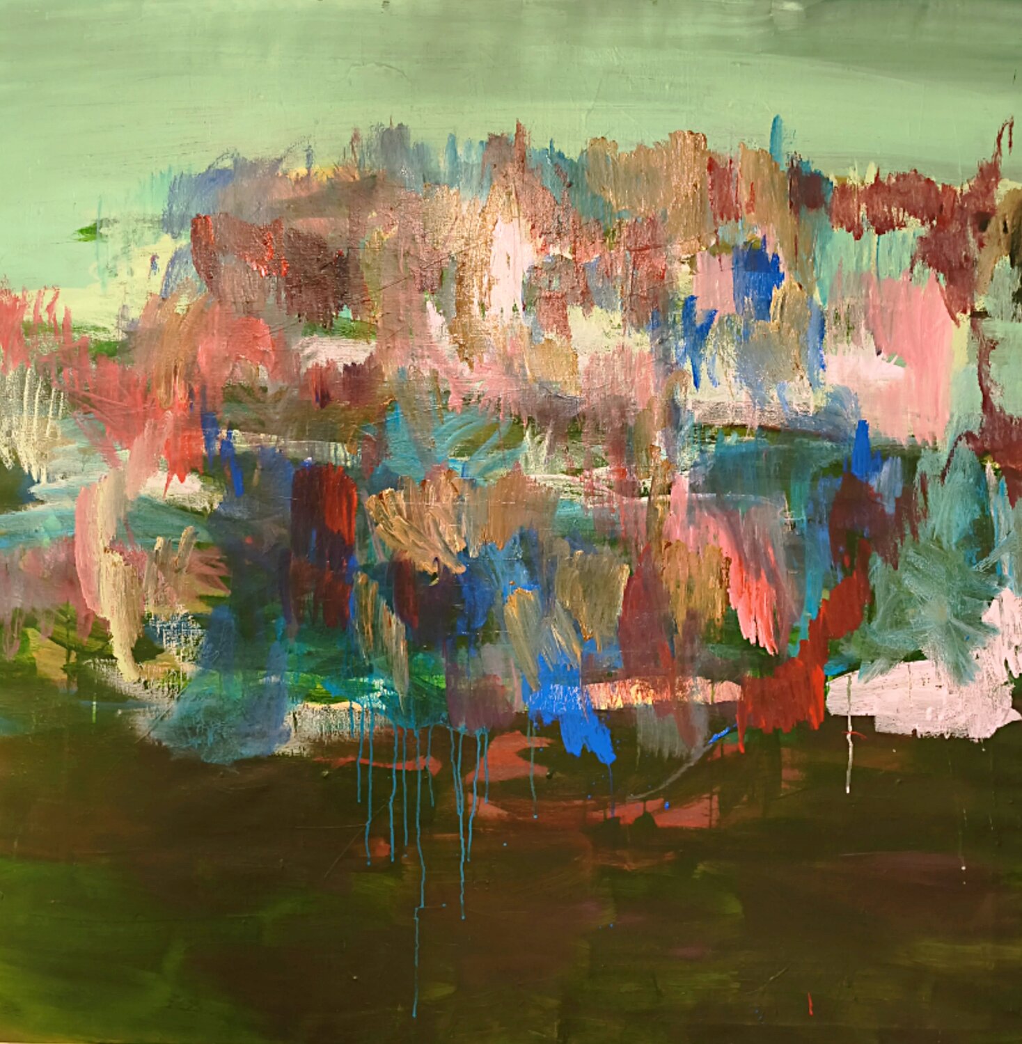 harmonious view no. 1 Joackim Schou Dahle Original painting for sale