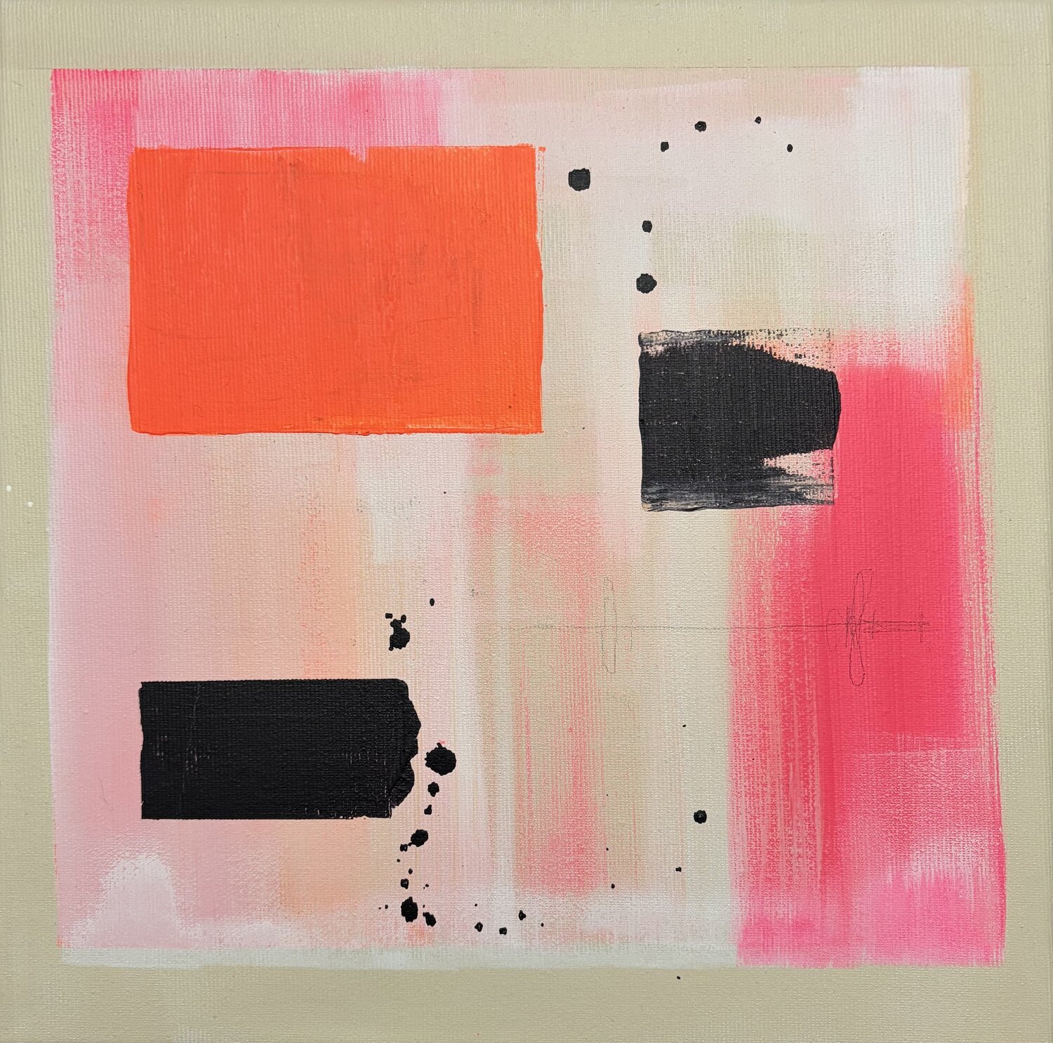 Enough Natalie Vogel Original painting for sale