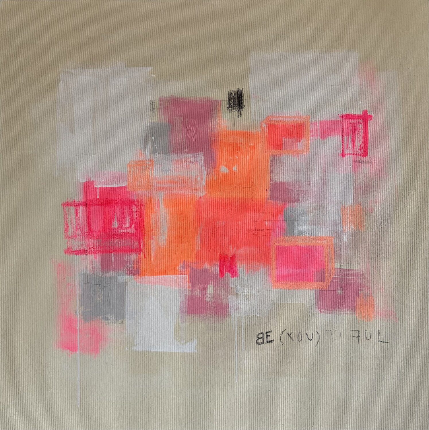 Be(You)tiful Natalie Vogel Original painting for sale