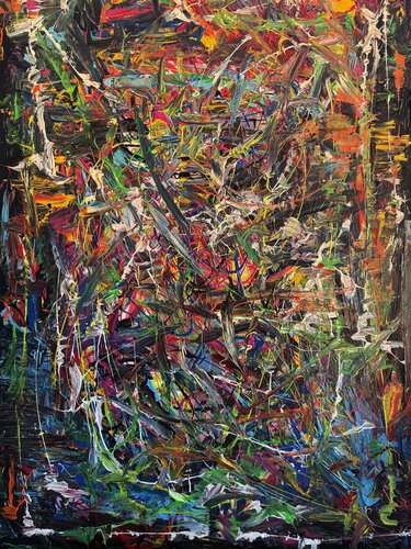 Mr. Little Devil by Krzysztof Kicel, Painting for Sale on Select