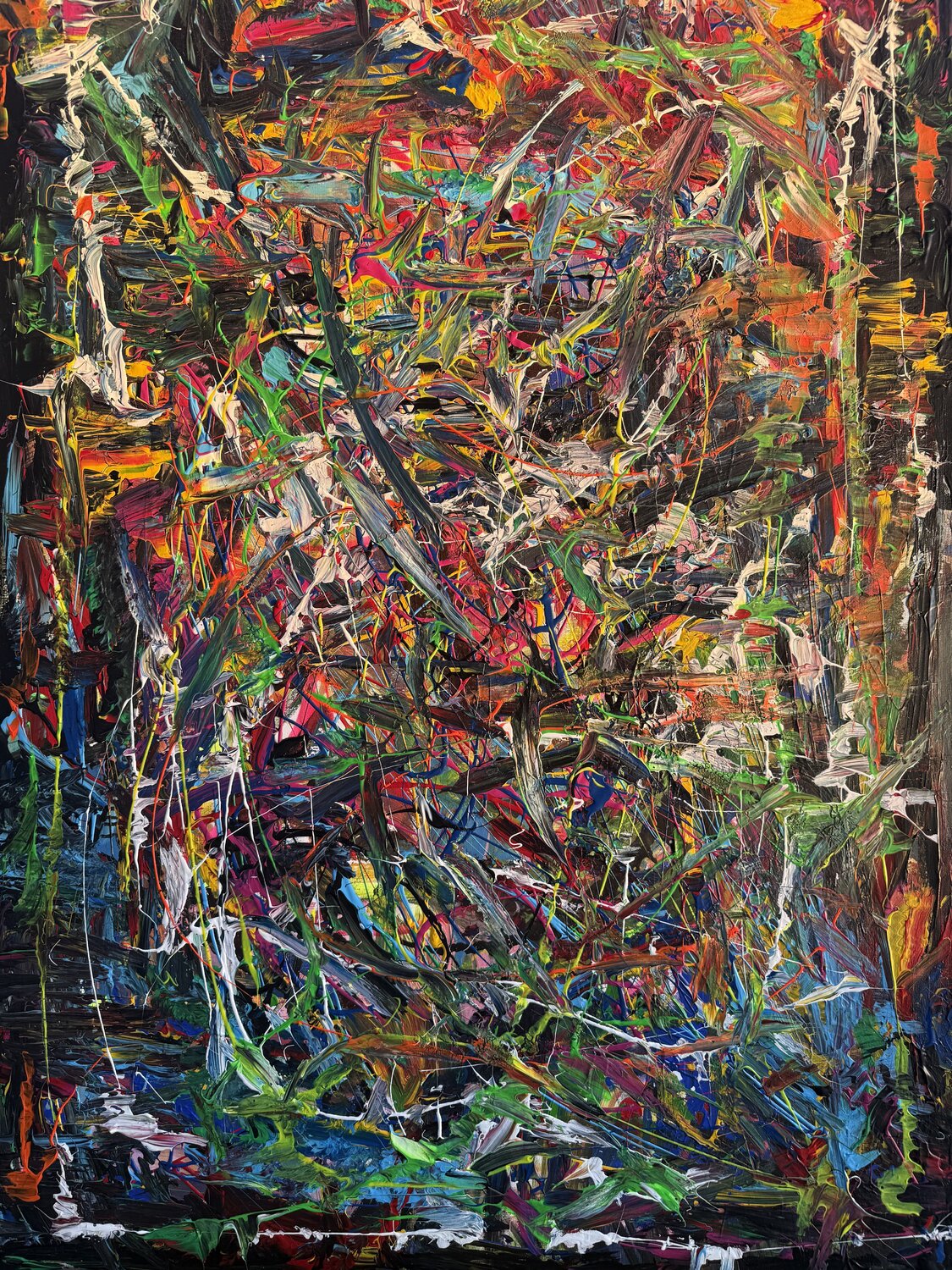 Mr. Little Devil Krzysztof Kicel Original painting for sale