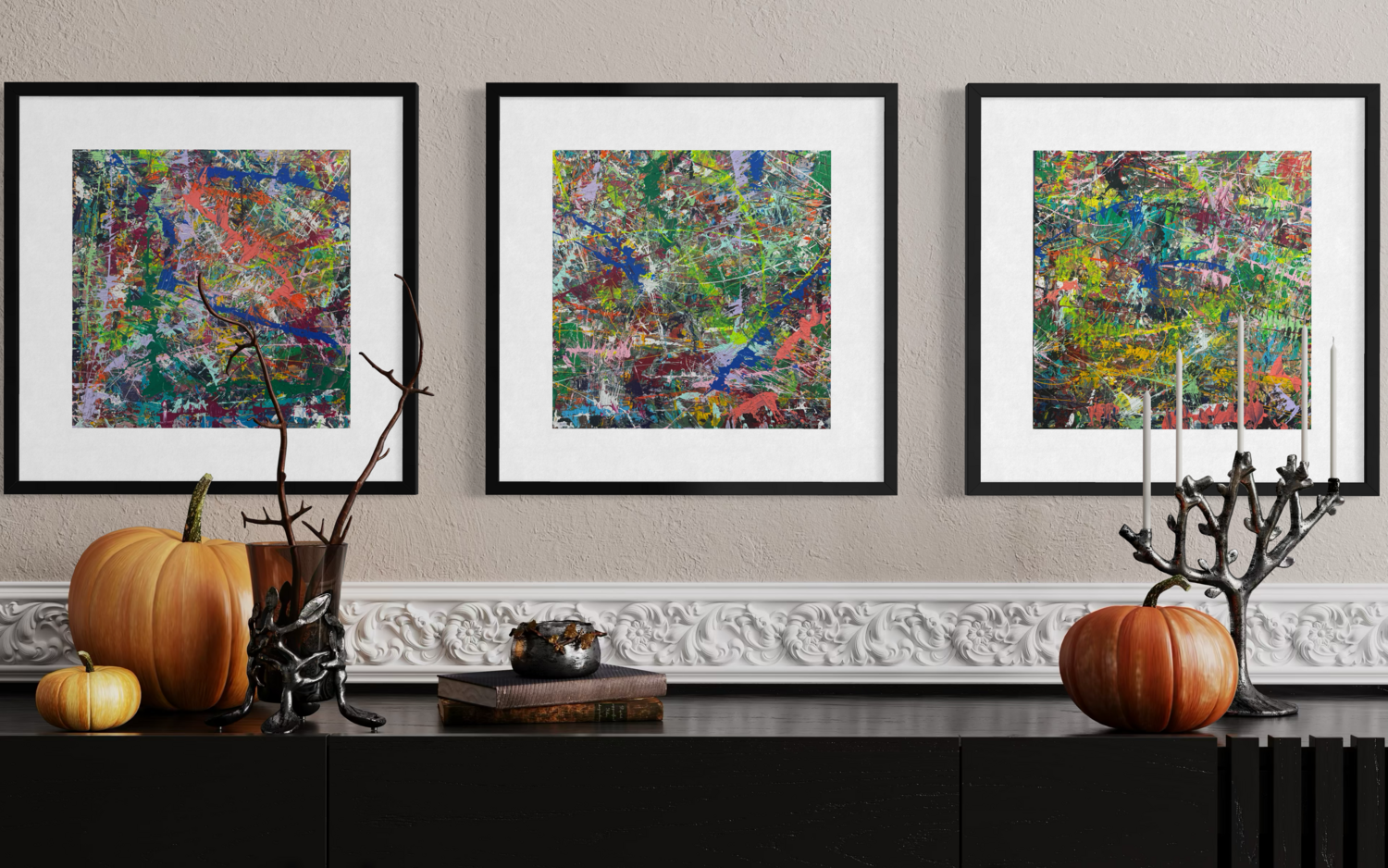 Alice in Wonderland no3 Krzysztof Kicel Original painting for sale