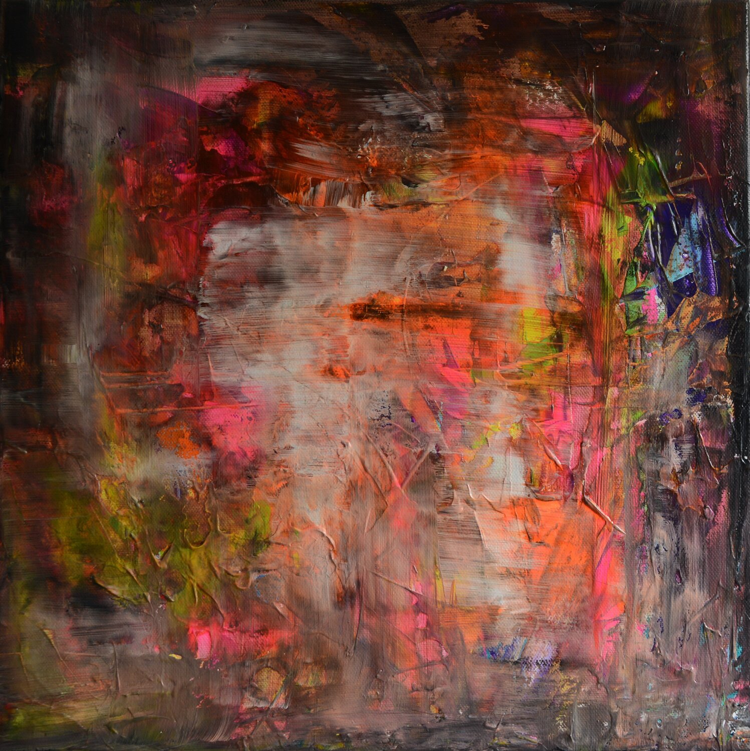 “Liminal Pulse” Krzysztof Kicel Original painting for sale