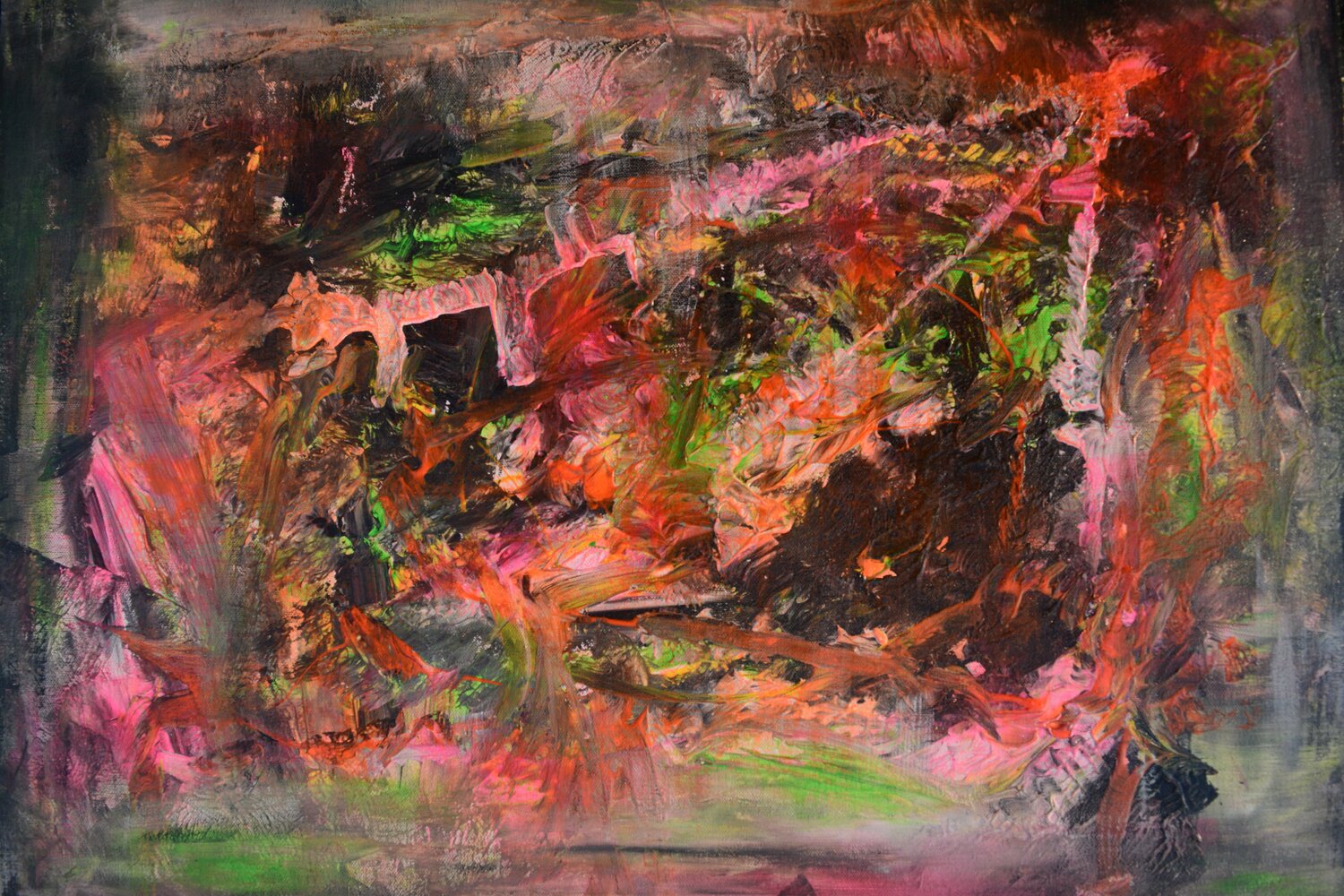 UV Metamorphosis Krzysztof Kicel Original painting for sale