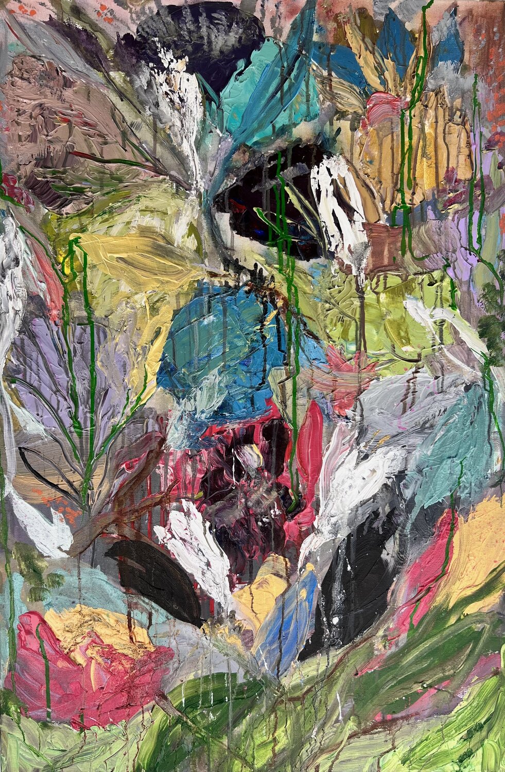 The Art of Letting Go Louisa Kruger Original painting for sale