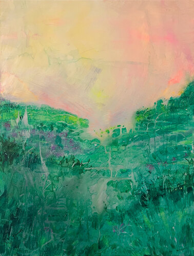 Champ Soleil by Jillian Brunette, Painting for Sale on Select