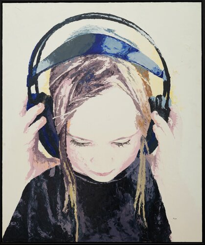 Ihr lügt! by Annika Korbitsch, Painting for Sale on Select