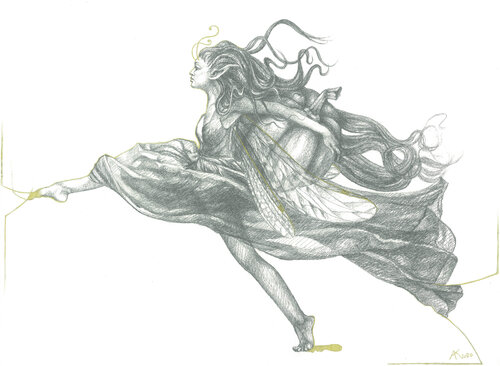 Das Wandern by Annika Korbitsch, Drawing for Sale on Select