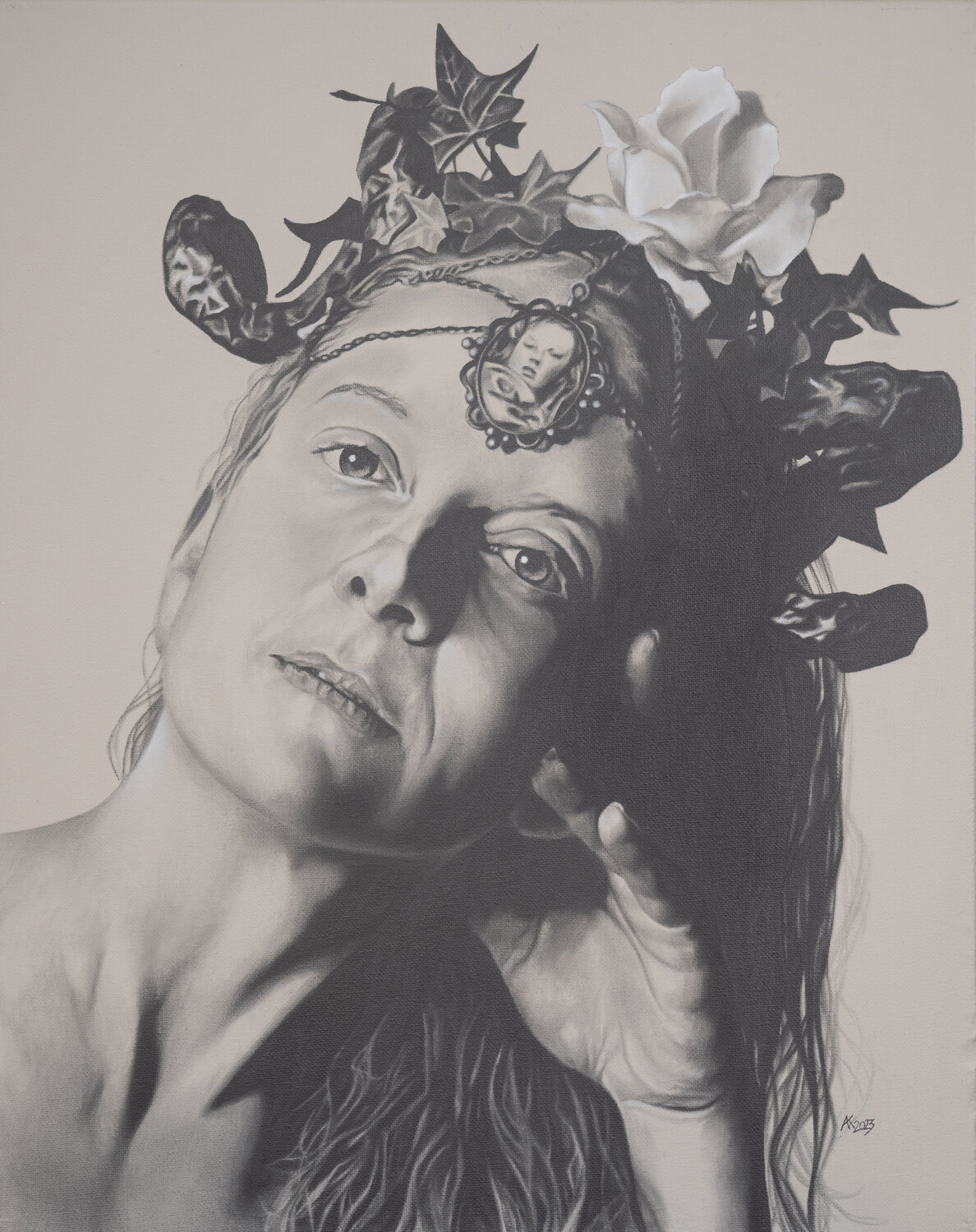Savage Daughter3 Annika Korbitsch Drawing for sale