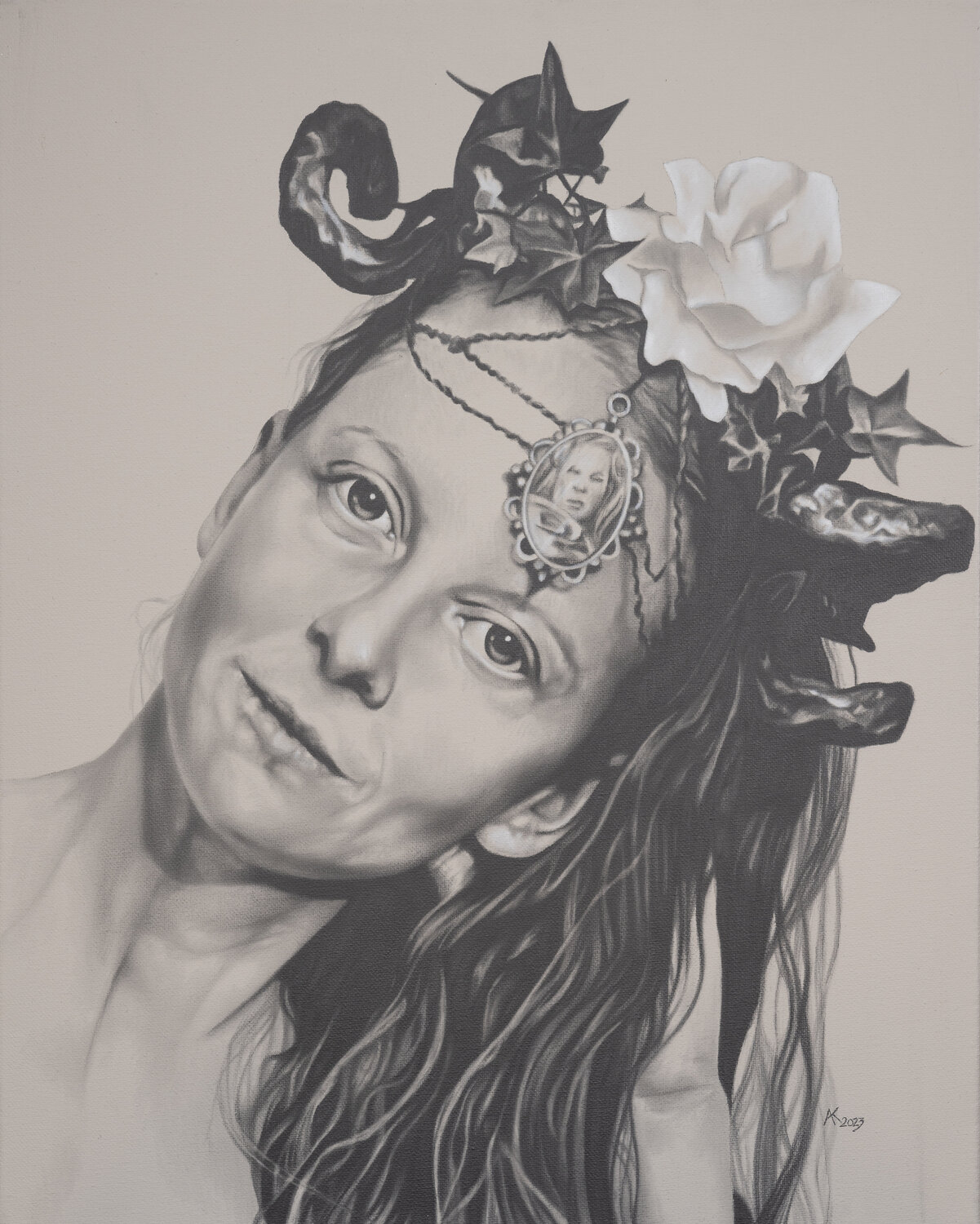 Savage Daughter4 Annika Korbitsch Drawing for sale