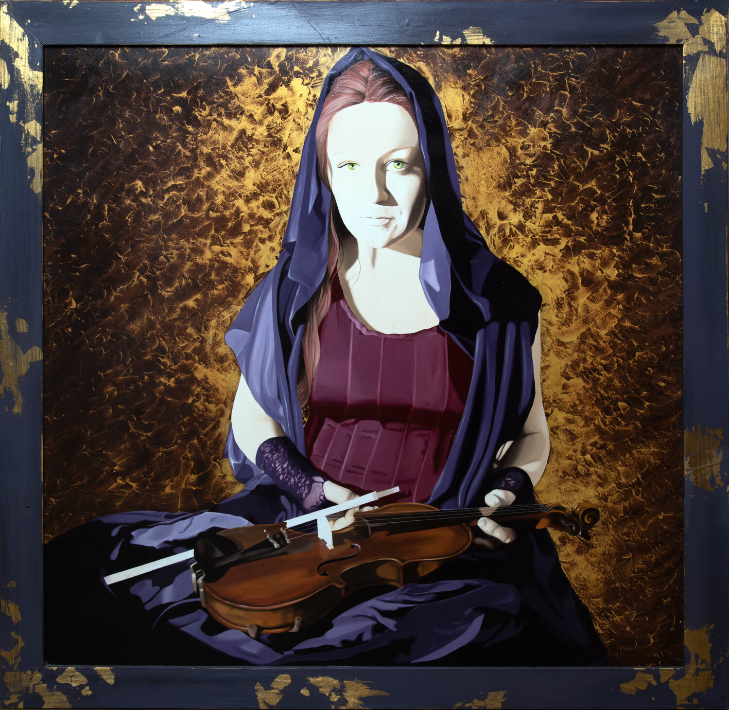 Die Geigerin Annika Korbitsch Original painting for sale