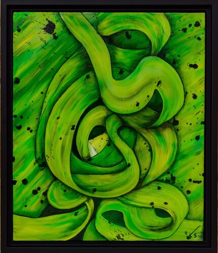 énergie végétale by SUZY PAYSAN, Painting for Sale on Select