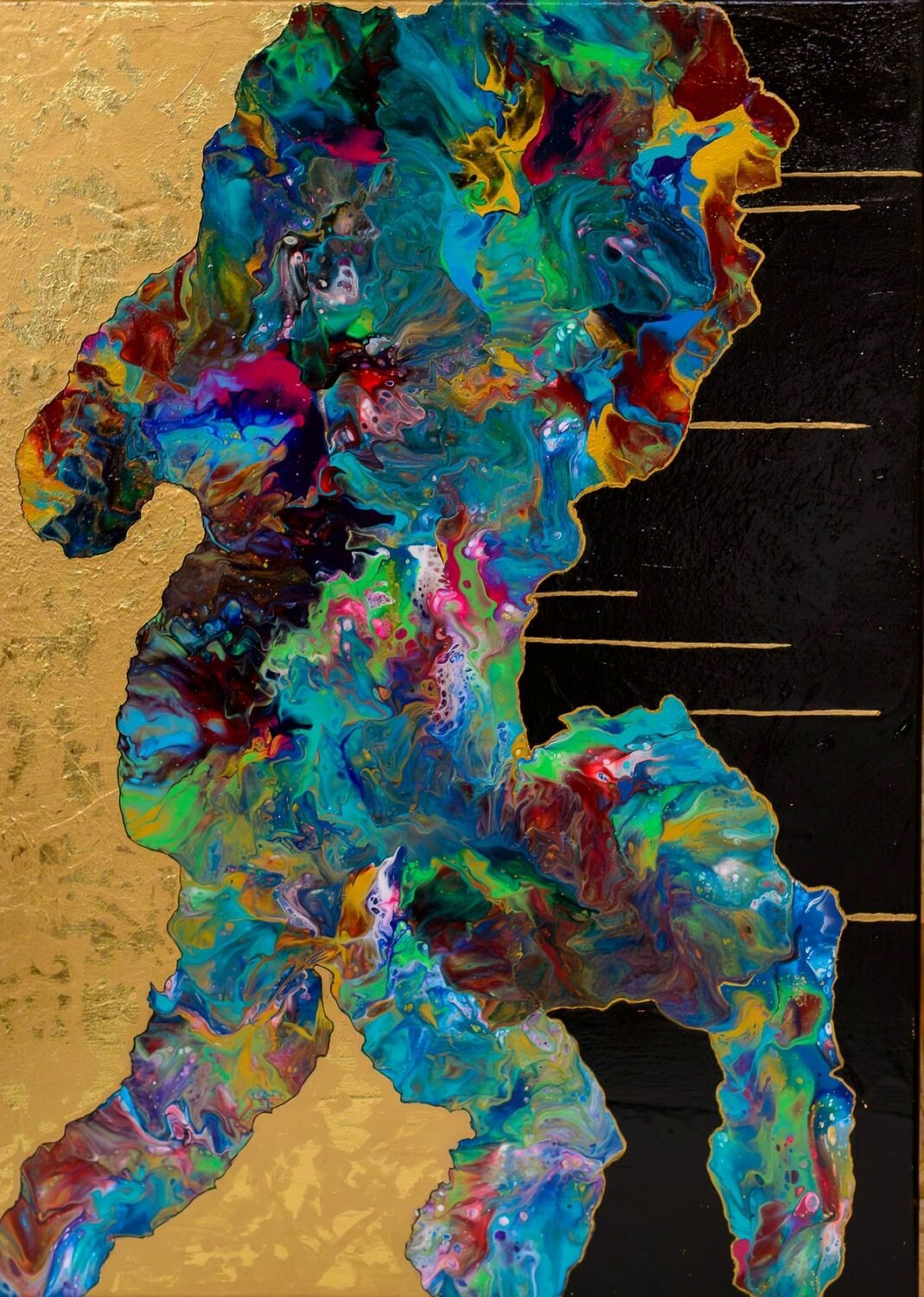 TERRE VIVANTE SUZY PAYSAN Original painting for sale