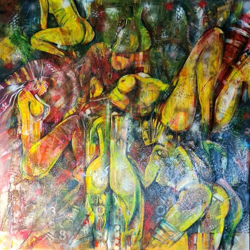 HEX by cyril CICHY, Painting for Sale on Select