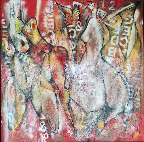 TRIAL WITHIN by cyril CICHY, Painting for Sale on Select