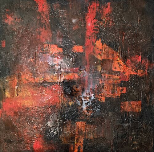 PURGATORY by cyril CICHY, Painting for Sale on Select