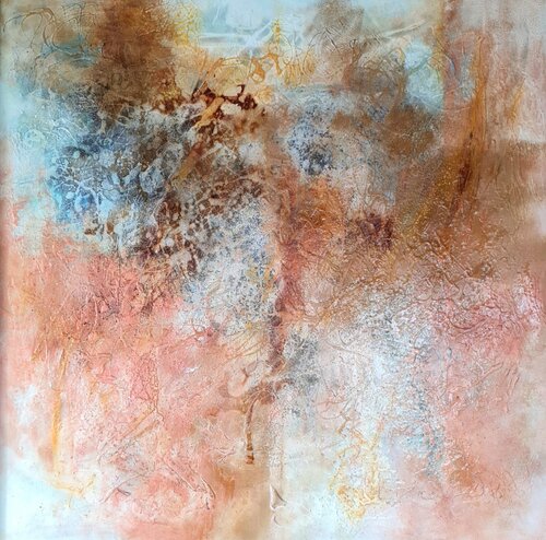 TRESHOLD MOMENT - The Instant Matter Turns into Light by cyril CICHY, Painting for Sale on Select