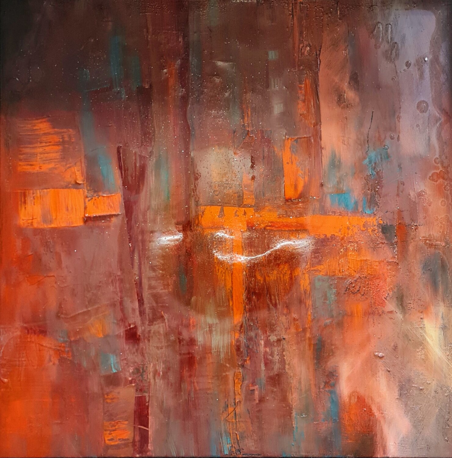 A1 abstract cyril CICHY Original painting for sale