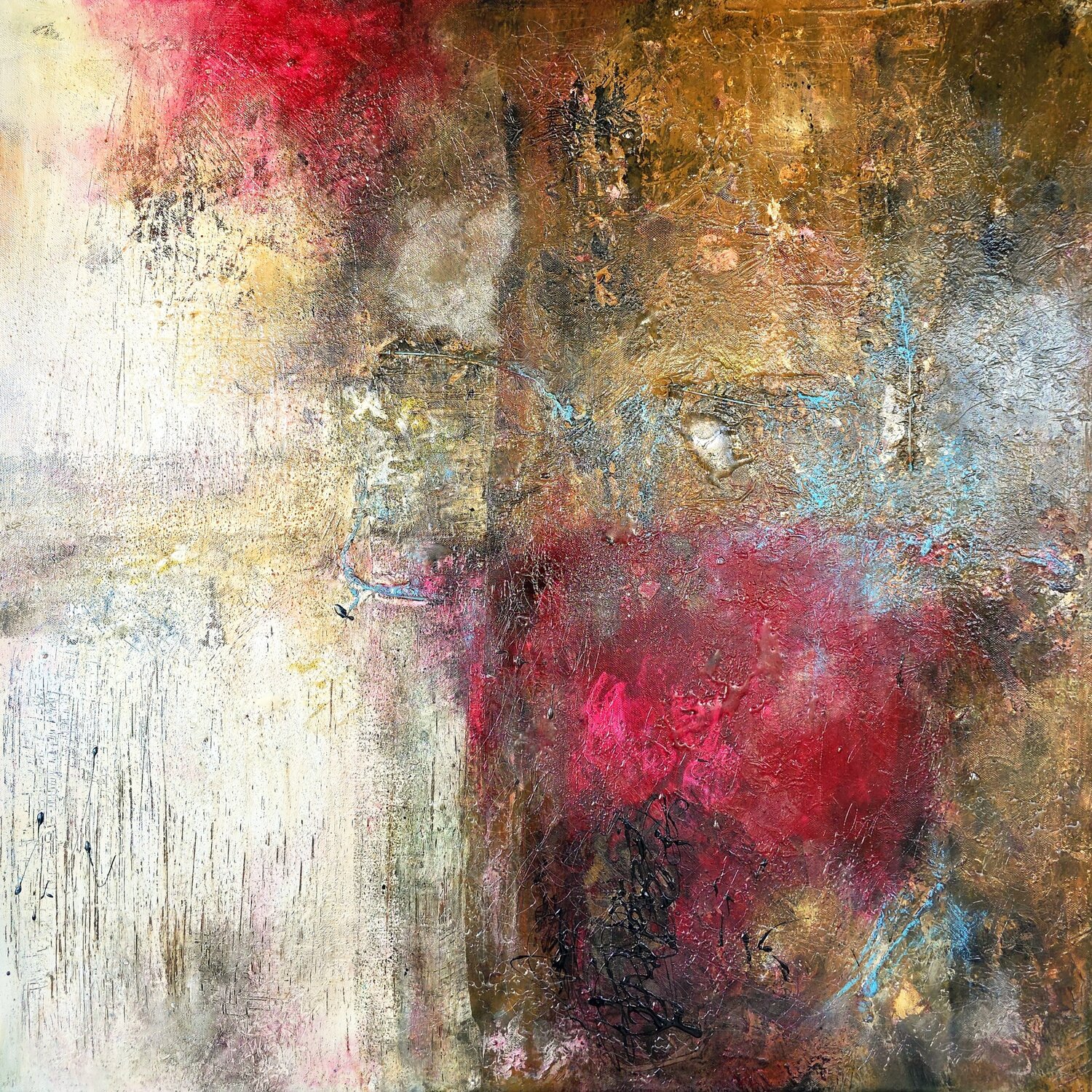 PLAGUE cyril CICHY Original painting for sale