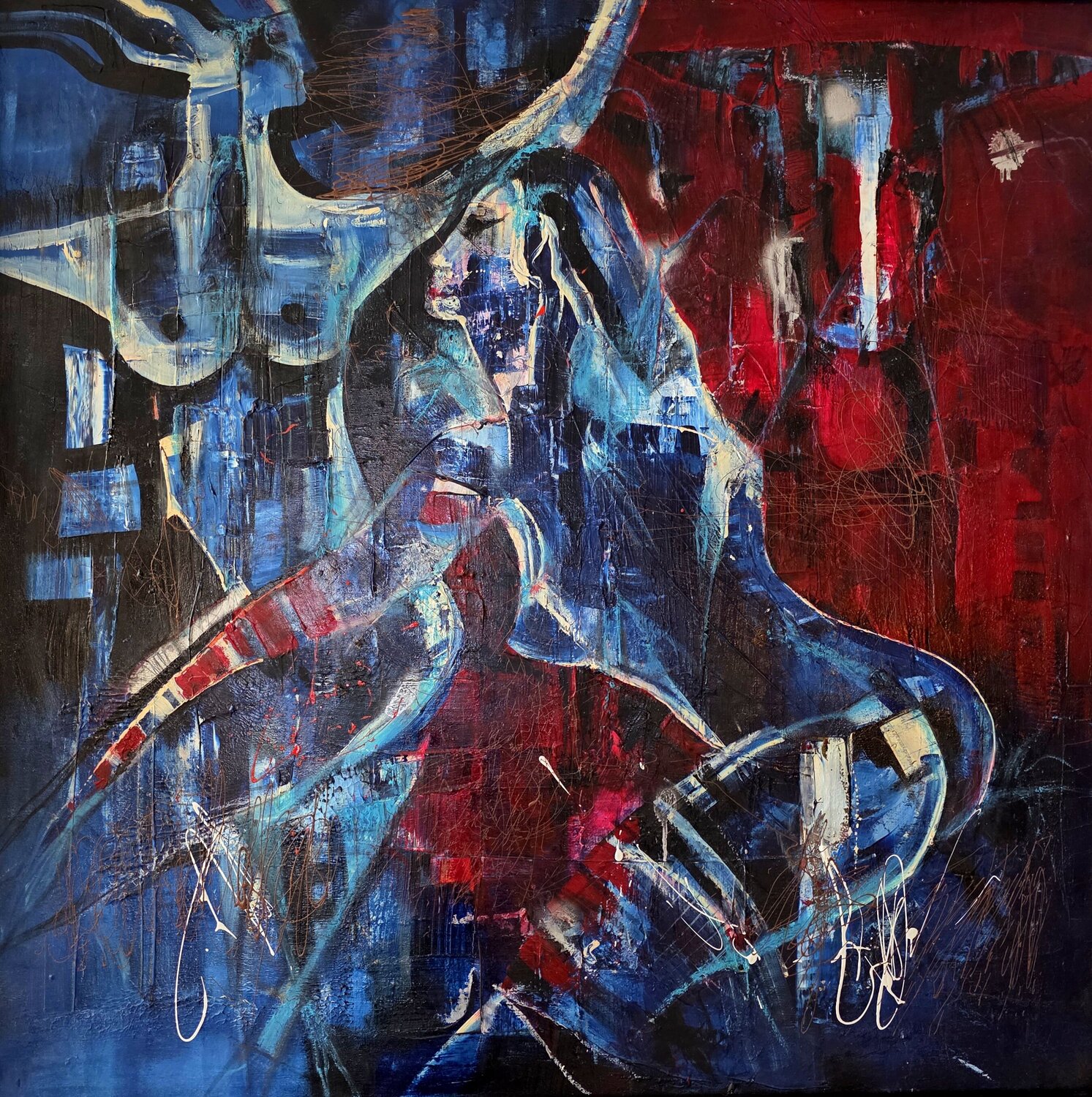LIMEN cyril CICHY Original painting for sale