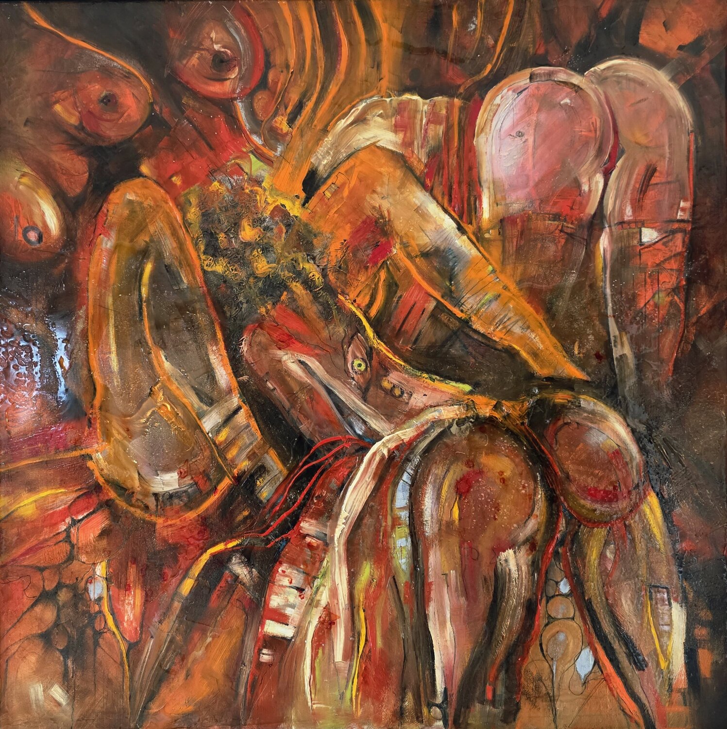 IMPASSABLE cyril CICHY Original painting for sale