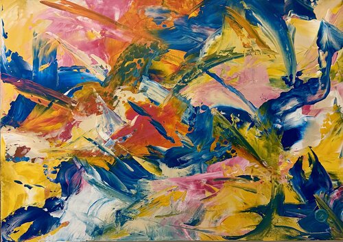 Verschütteter Morgen by Anne Lilly Lippek, Painting for Sale on Select