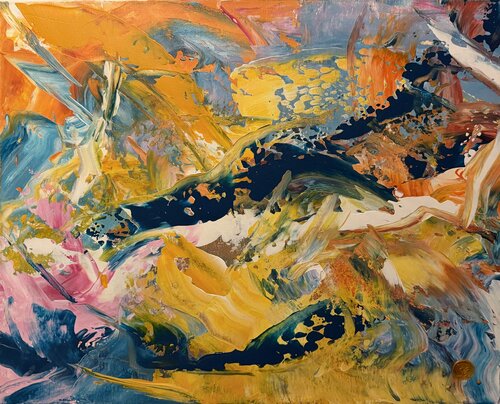 Fragmente eines Morgens by Anne Lilly Lippek, Painting for Sale on Select