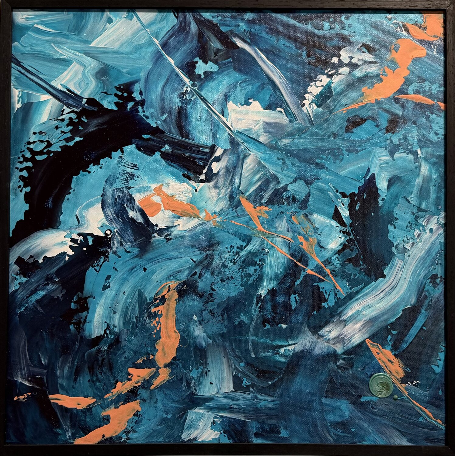 Resonanzfeld Anne Lilly Lippek Original painting for sale