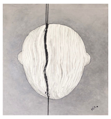 White Angel by Joanna Bońkowska, Painting for Sale on Select