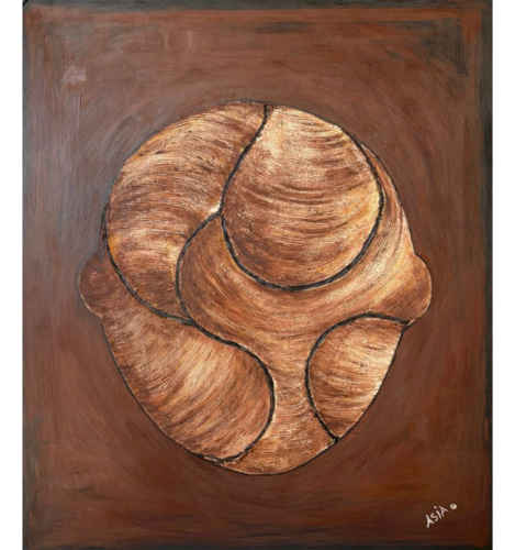 Cuore della Terra by Joanna Bońkowska, Painting for Sale on Select