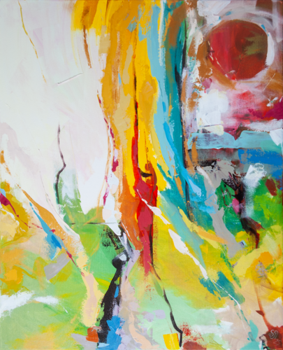 Veiled Shift by Natalia Shutiak, Painting for Sale on Select