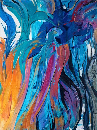 Quiet Breathing by Natalia Shutiak, Painting for Sale on Select