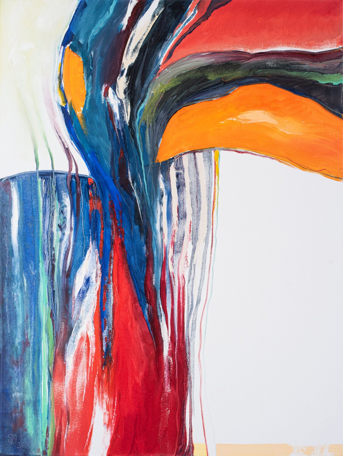 The Split Second Natalia Shutiak Original painting for sale
