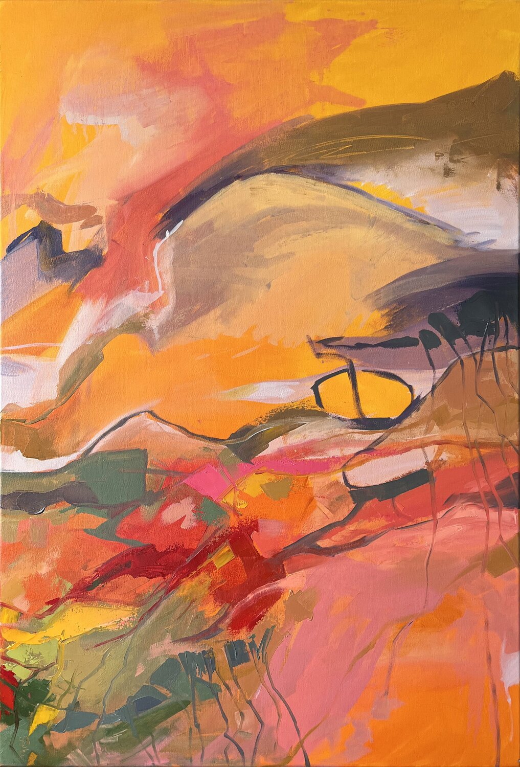 Vulnerability Natalia Shutiak Original painting for sale