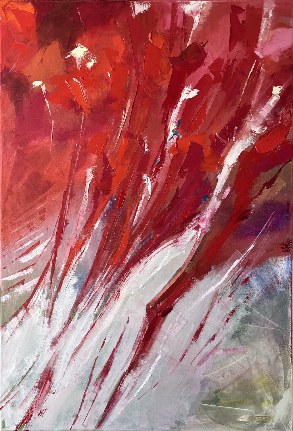 Hidden Defiance Natalia Shutiak Original painting for sale