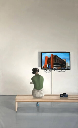 In thoughts by marjon van Boeckel, Painting for Sale on Select
