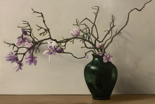 Magnolia by marjon van Boeckel, Painting for Sale on Select