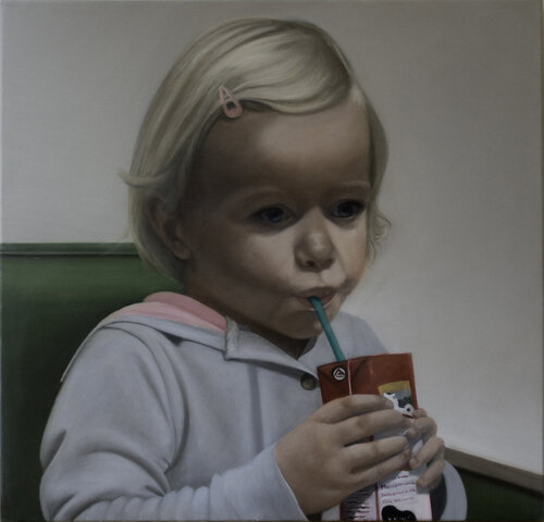 concentratie by marjon van Boeckel, Painting for Sale on Select